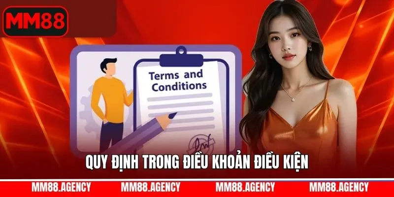 Hệ thống điều khoản điều kiện quan trọng ở nhà cái